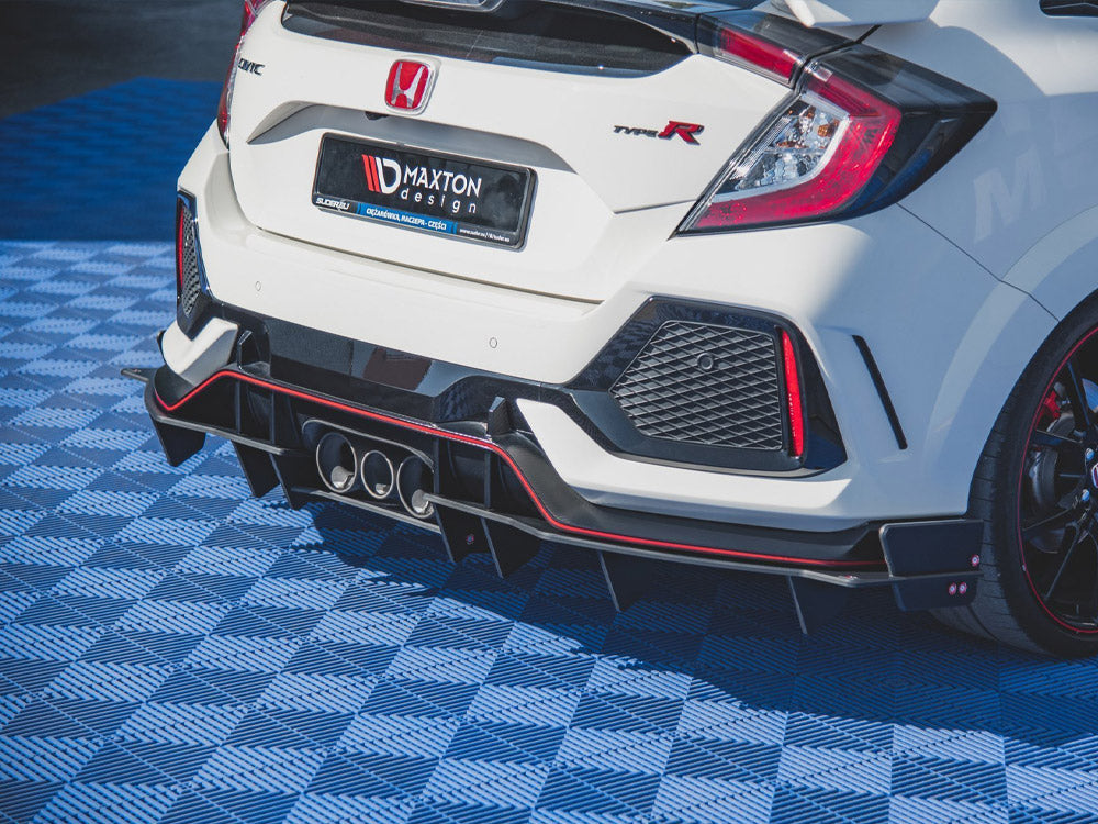 Difusor trasero Maxton Design Street Pro V1 - Honda Civic Type R FK8