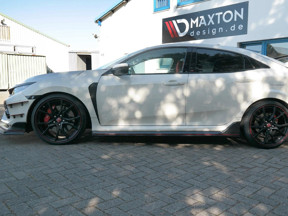 Difusores de faldones laterales Maxton Design Racing - Honda Civic Type R FK8