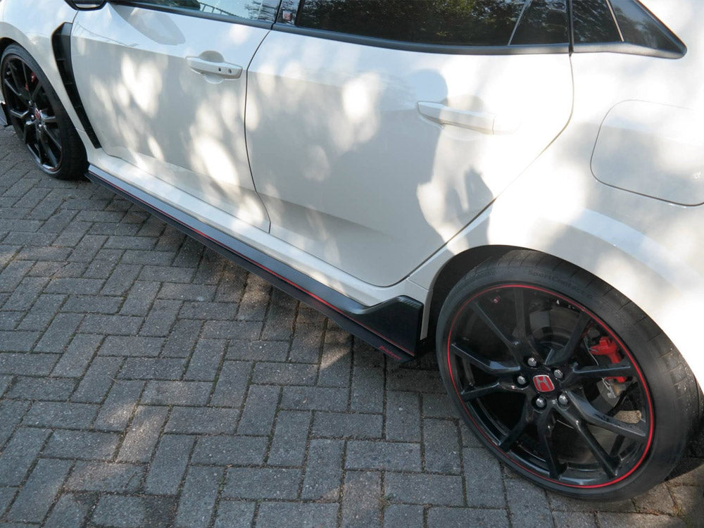 Maxton Design Racing Side Skirt Diffusers - Honda Civic Type R FK8