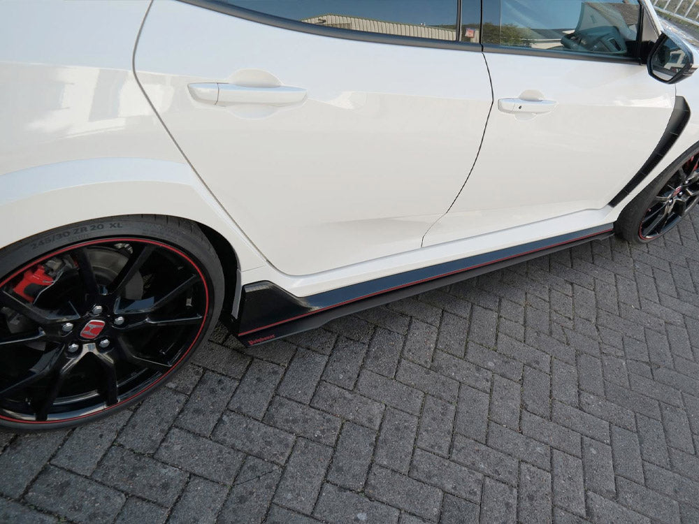 Maxton Design Racing Side Skirt Diffusers - Honda Civic Type R FK8