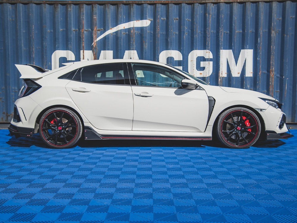 Difusores de faldones laterales Maxton Design Street Pro V1 - Honda Civic Type R FK8