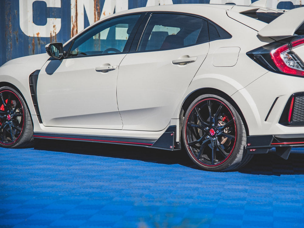 Difusores de faldones laterales Maxton Design Street Pro V1 - Honda Civic Type R FK8