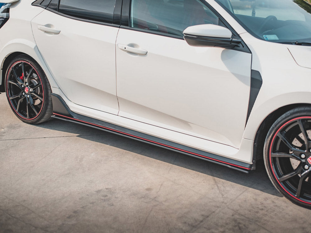 Difusores de faldones laterales Maxton Design Street Pro V2 - Honda Civic Type R FK8