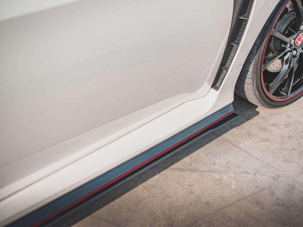 Difusores de faldones laterales Maxton Design Street Pro V2 - Honda Civic Type R FK8