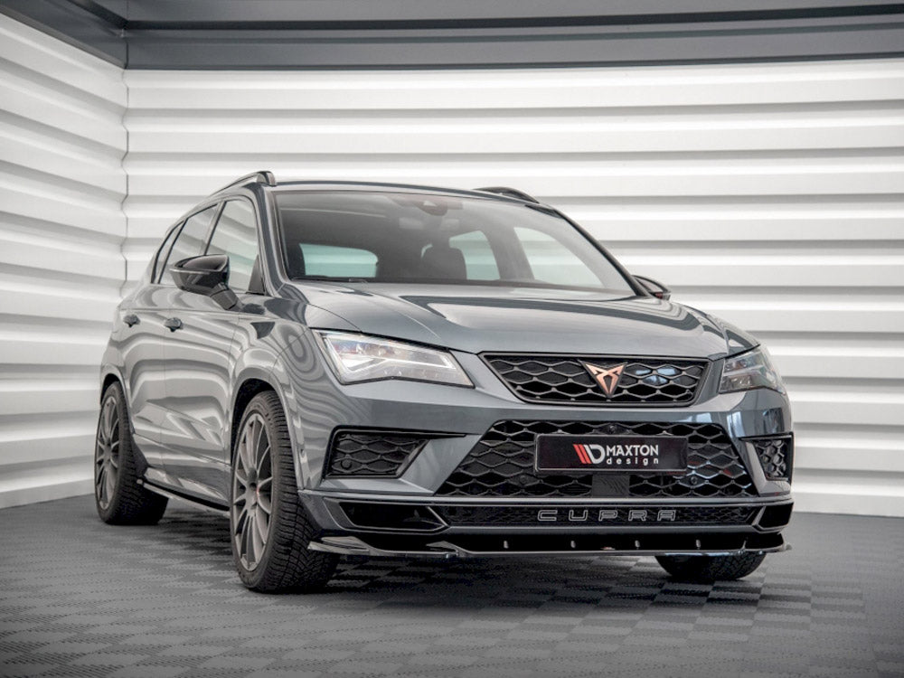 Maxton Design Street Plus Front Splitter V2 to suit Cupra Ateca Pre-Facelift