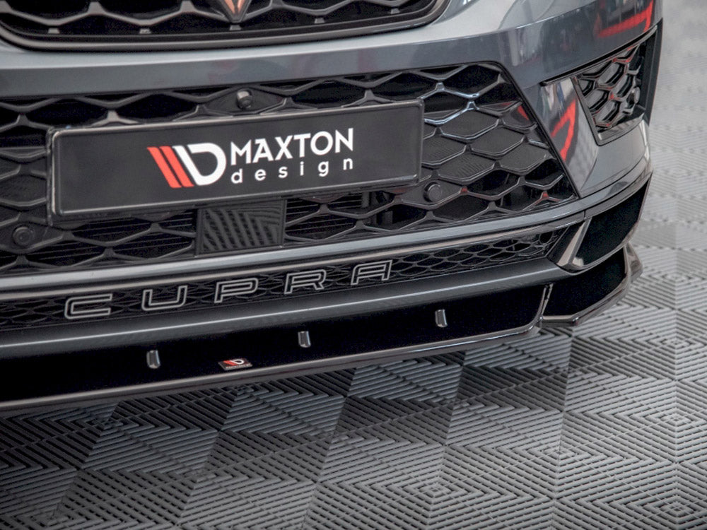 Maxton Design Street Plus Front Splitter V2 to suit Cupra Ateca Pre-Facelift