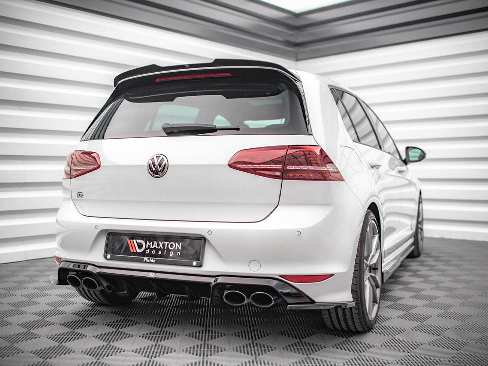Maxton Design Street Plus Rear Side Splitters V4 - VW Golf R Mk7