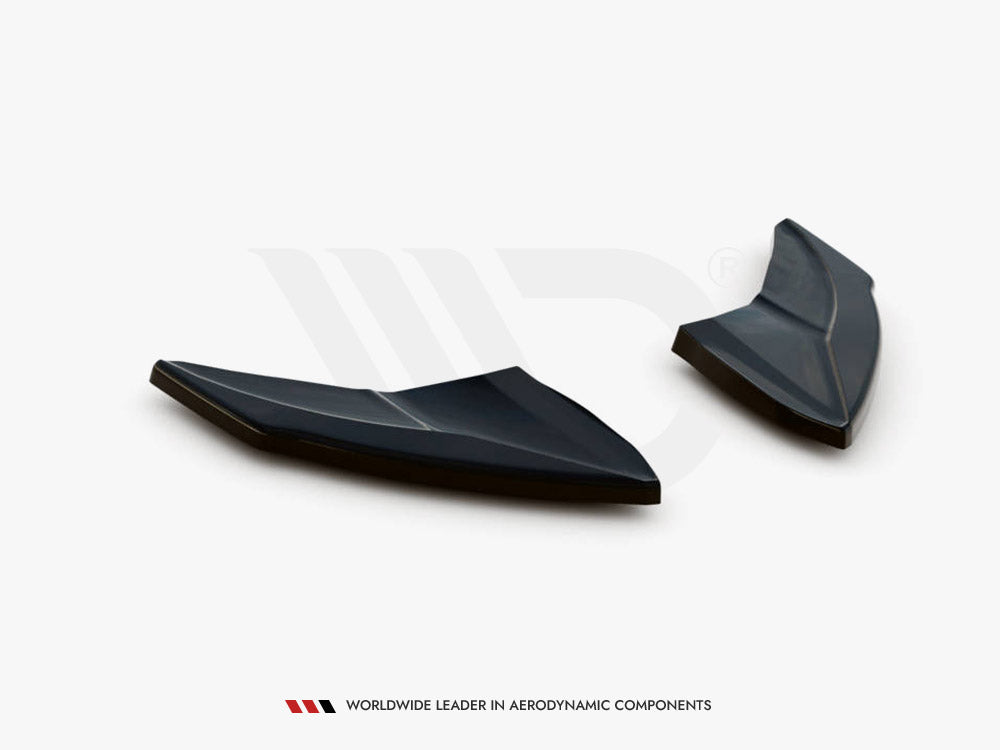 Maxton Design Street Plus Rear Side Splitters V4 - VW Golf R Mk7