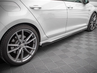 Maxton Design Street Plus Side Skirt Diffusers V2 - VW Golf R Mk7