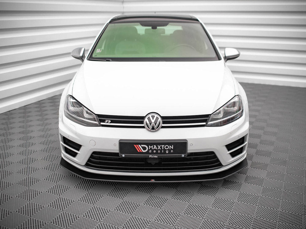 Maxton Design Street Pro Front Splitter V2 - VW Golf R Mk7