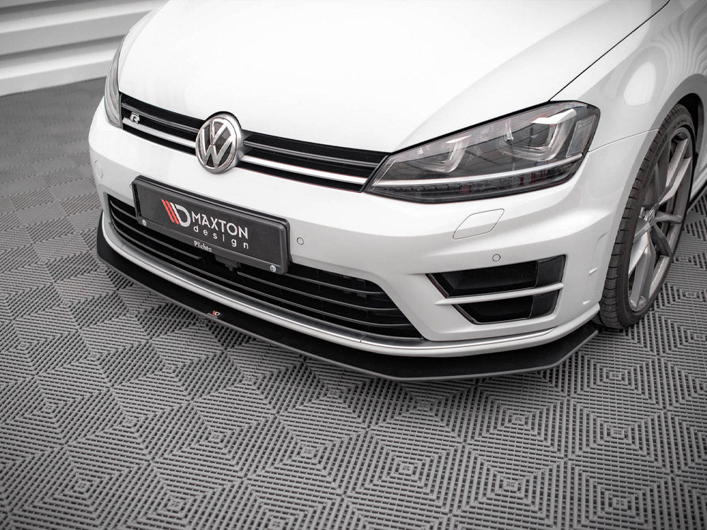 Maxton Design Street Pro Front Splitter V2 - VW Golf R Mk7