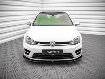 Maxton Design Street Plus Front Splitter V4 - VW Golf R Mk7