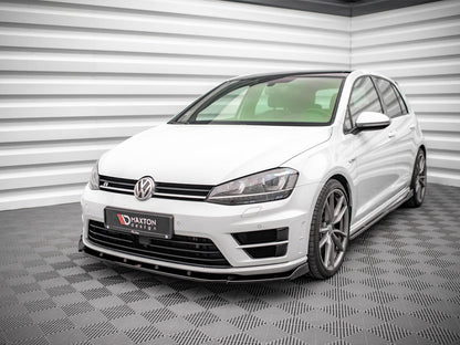 Maxton Design Street Plus Front Splitter V4 - VW Golf R Mk7