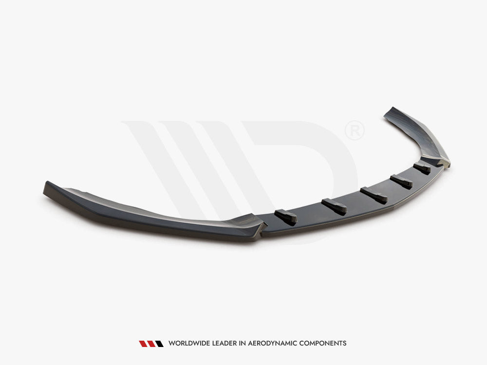 Maxton Design Street Plus Front Splitter V4 - Mercedes A35 AMG W177