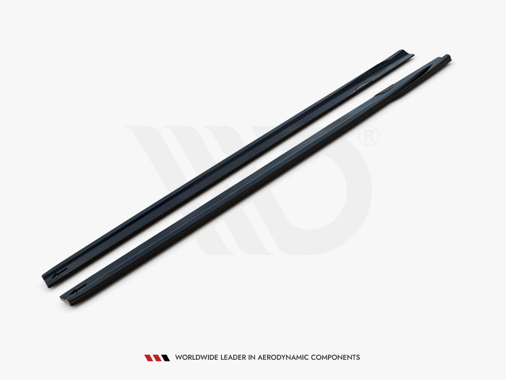 Maxton Design Street Plus Side Skirt Diffusers V2 - Mercedes A35 AMG W177