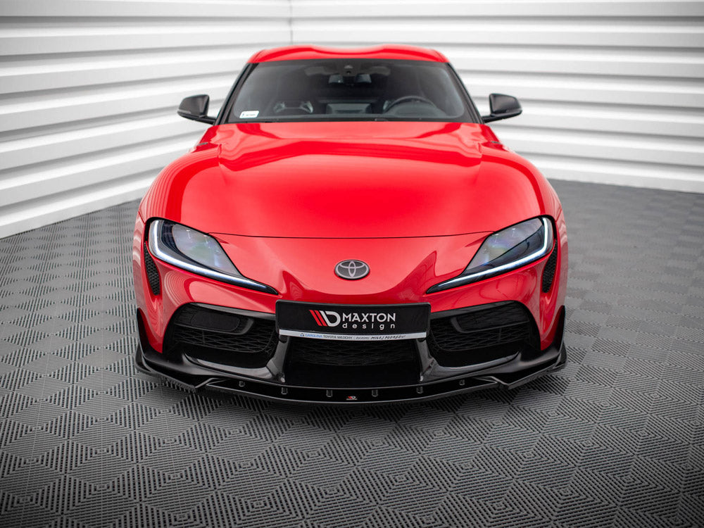 Maxton Design Street Plus Front Splitter V4 - Toyota GR Supra