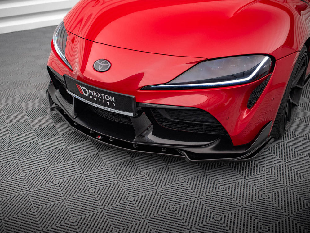 Maxton Design Street Plus Front Splitter V4 - Toyota GR Supra