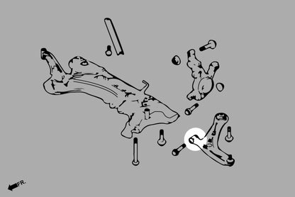 Hardrace Front Lower Arm Front Bush - Ford Fiesta Mk7 ST