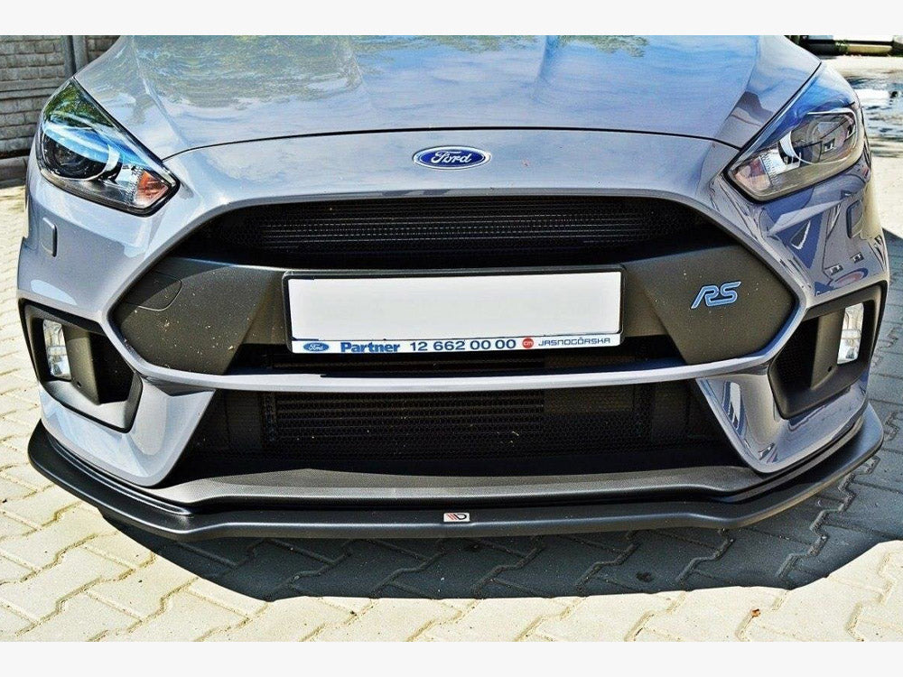 Maxton Design Street Plus Front Splitter V4 - Ford Focus RS Mk3