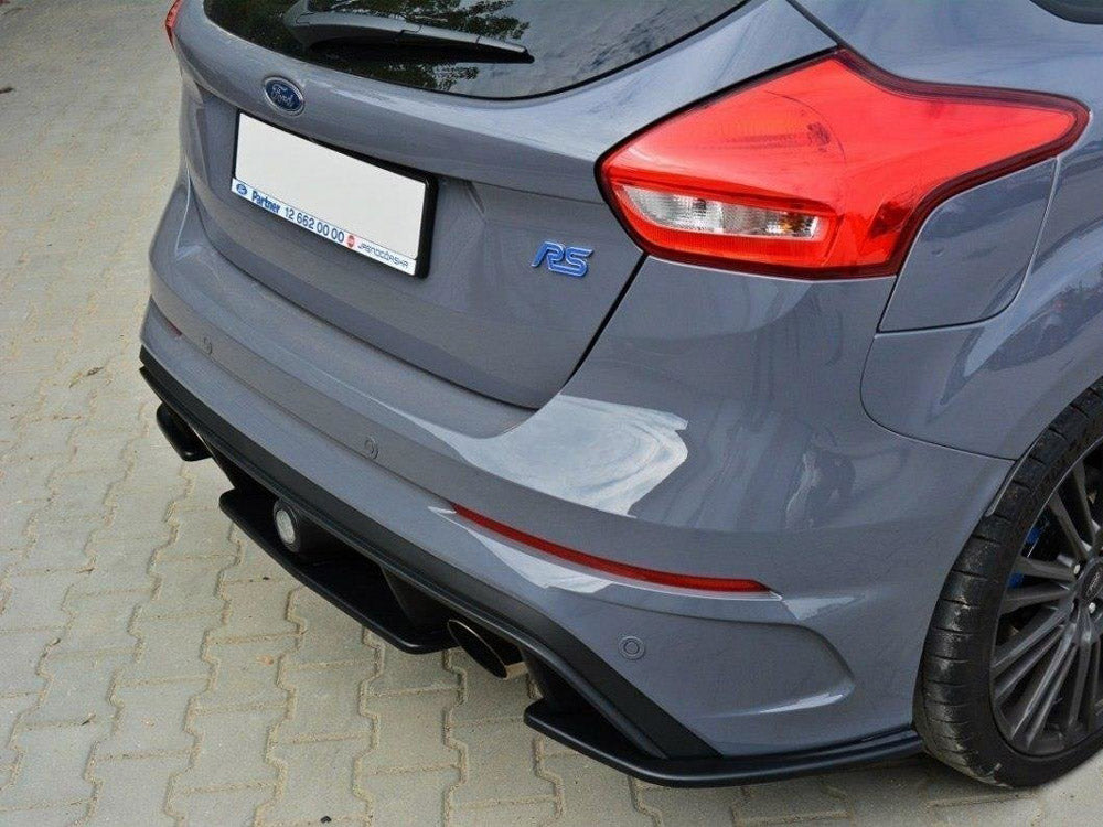 Maxton Design Street Plus Rear Side Splitters V1 - Ford Focus RS Mk3