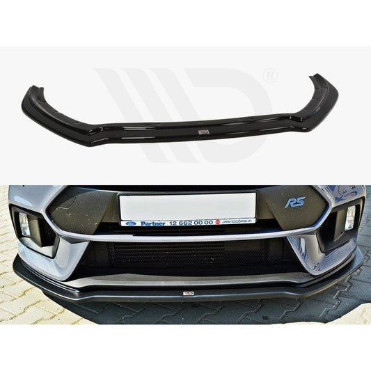 Maxton Design Street Plus Front Splitter V4 - Ford Focus RS Mk3