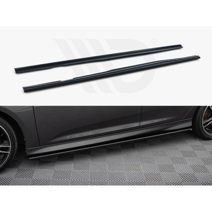 Maxton Design Street Plus Side Skirt Diffusers V1 - Ford Focus ST Mk3 (ST250)