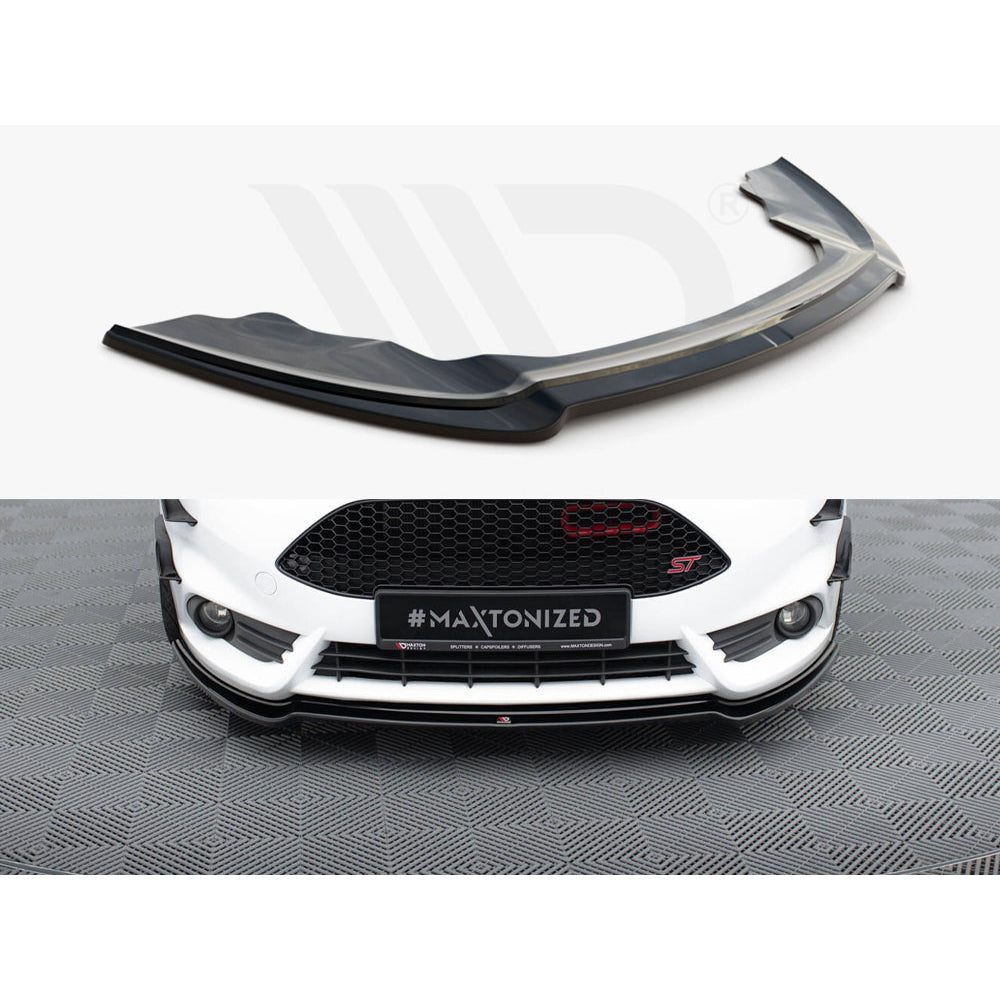 Maxton Design Street Plus Front Splitter V3 - Ford Fiesta ST Mk7 (ST180)