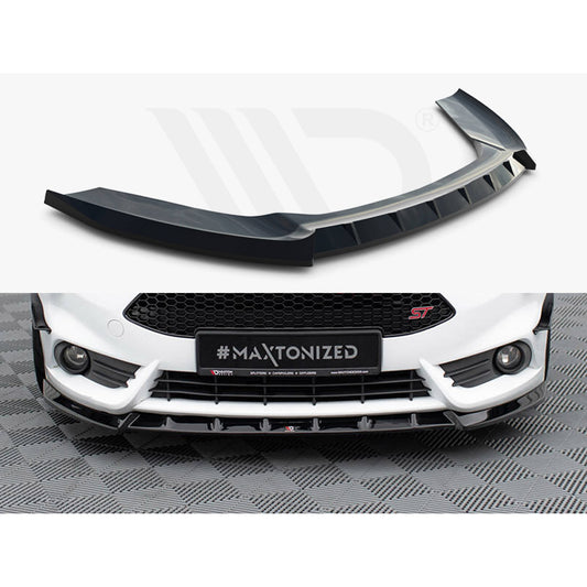 Maxton Design Street Plus Front Splitter V6 - Ford Fiesta ST Mk7 (ST180)