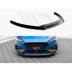 Maxton Design Street Plus Front Splitter V8 - Ford Focus ST Mk4