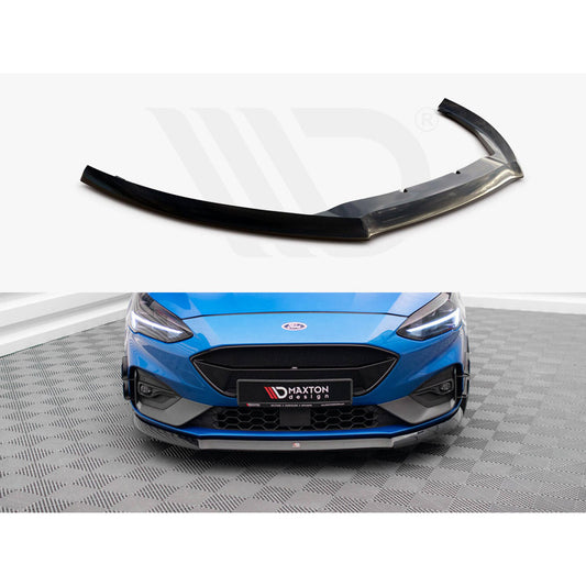 Maxton Design Street Plus Front Splitter V8 - Ford Focus ST Mk4