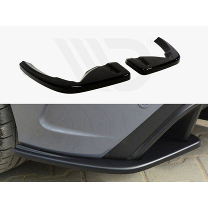 Maxton Design Street Plus Rear Side Splitters V1 - Ford Focus RS Mk3