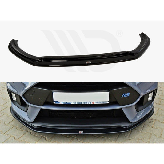 Maxton Design Street Plus Front Splitter V3 - Ford Focus RS Mk3