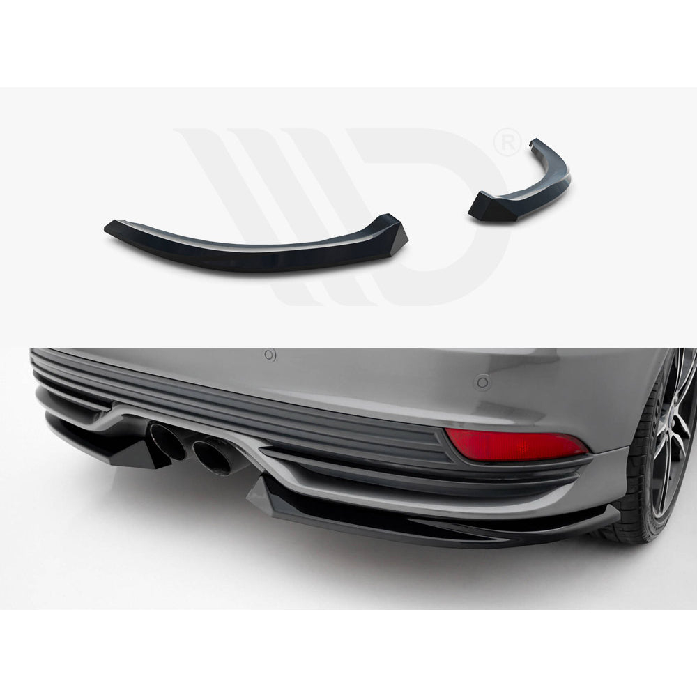 Séparateurs latéraux arrière Maxton Design Street Plus V3 - Ford Focus ST Mk3.5 (ST250)