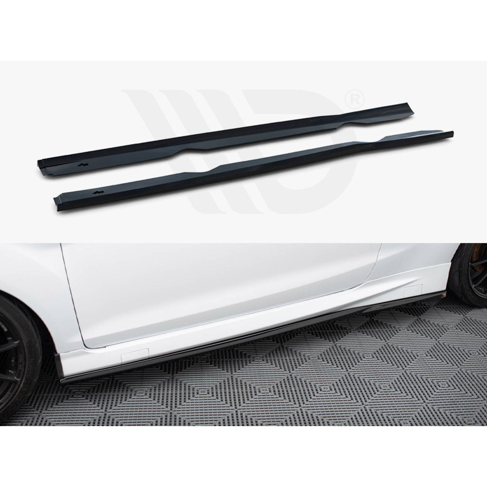 Maxton Design Street Plus Side Skirt Diffusers V4 - Ford Fiesta ST Mk7 (ST180)