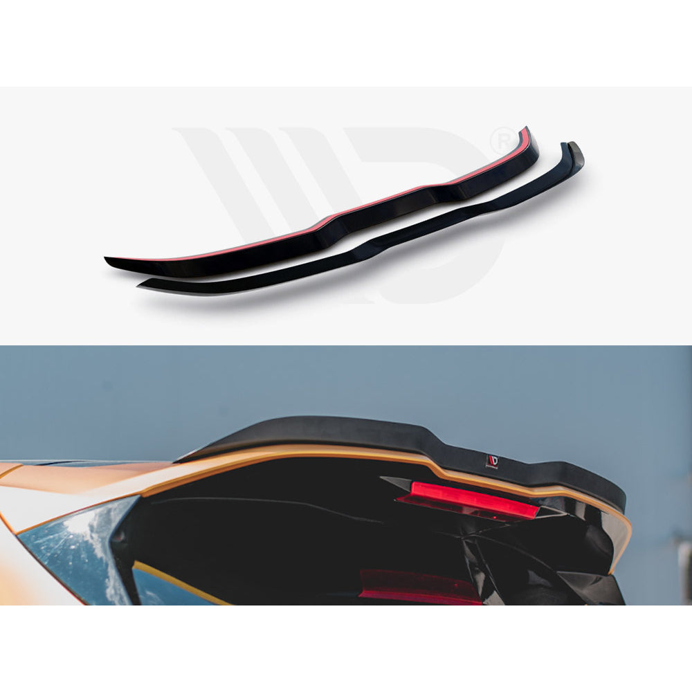Capuchon de spoiler Maxton Design Street Plus V1 pour Ford Focus ST Mk4