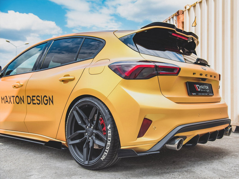 Séparateurs latéraux arrière Maxton Design Street Pro + volets - Ford Focus ST Mk4