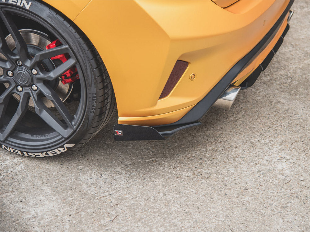 Maxton Design Street Pro Rear Side Splitters + Flaps - Ford Focus ST Mk4