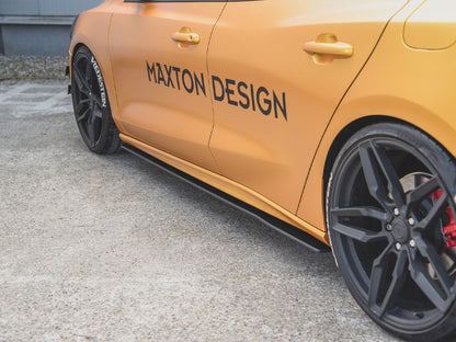 Maxton Design Street Pro Side Skirt Diffusers - Ford Focus ST Mk4