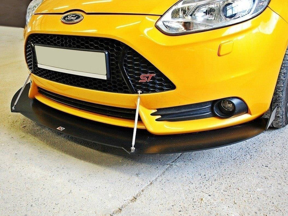 Maxton Design Racing Front Splitter V2 - Ford Focus ST Mk3 (ST250)