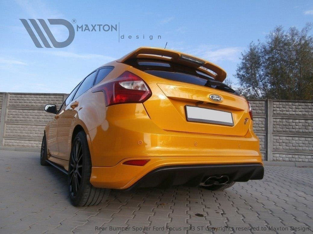 Maxton Design Street Plus Rear Valance (RS-Look) - Ford Focus ST Mk3 (ST250)