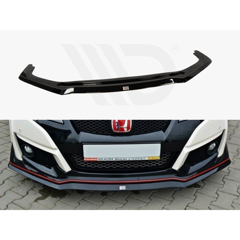 Maxton Design Street Plus Front Splitter V2 - Honda Civic Type R FK2