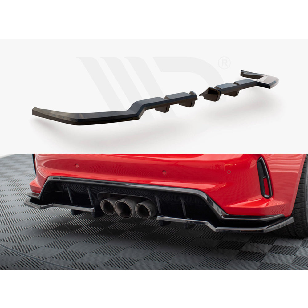 Maxton Design Street Plus Central Rear Splitter V1 - Honda Civic Type R FL5