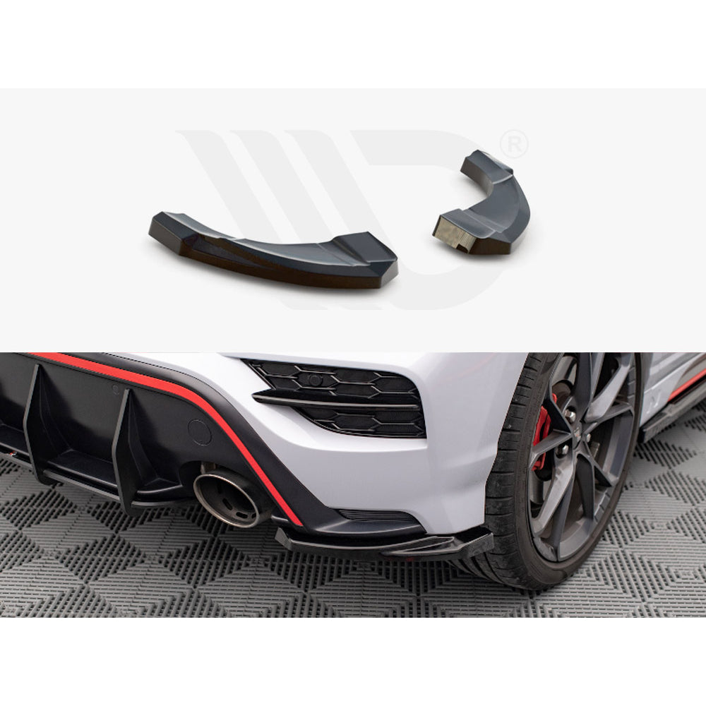 Maxton Design Street Plus Rear Side Splitters V1 - Hyundai Kona N