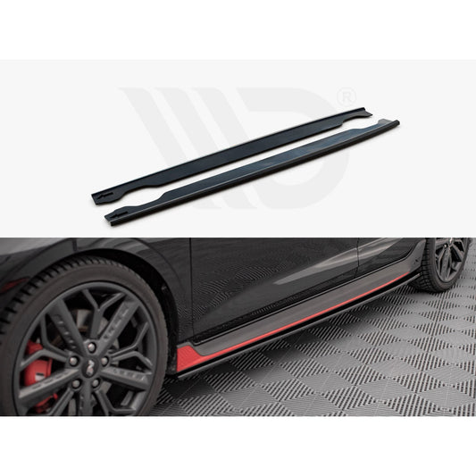 Maxton Design Street Plus Side Skirt Diffusers - Hyundai i20N