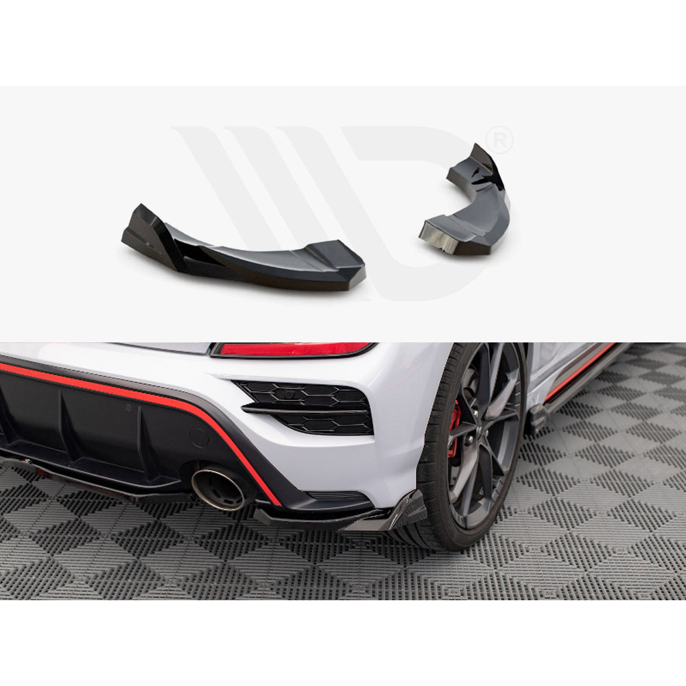 Maxton Design Street Plus Rear Side Splitters V2 - Hyundai Kona N