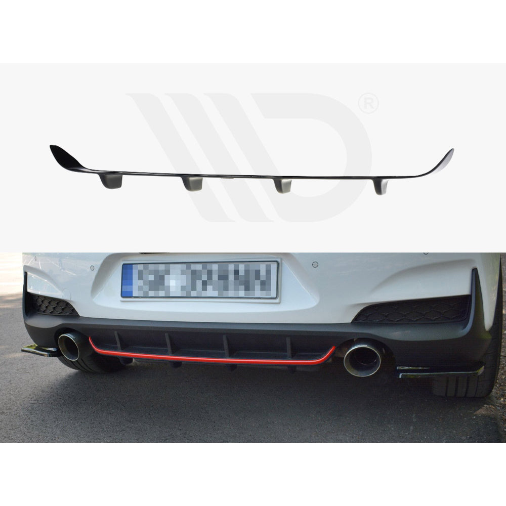 Maxton Design Street Plus Rear Valance V1 - Hyundai i30N Hatchback