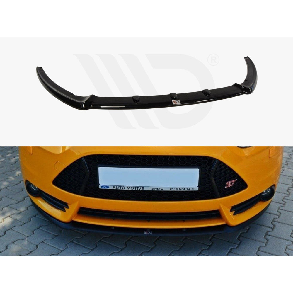 Maxton Design Street Plus Front Splitter Cupra - Ford Focus ST Mk3 (ST250)