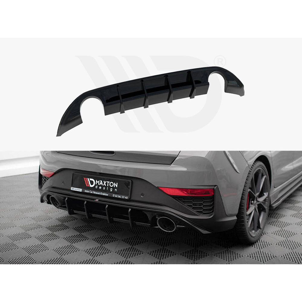 Maxton Design Street Plus Rear Valance - Hyundai i30N FL Hatchback