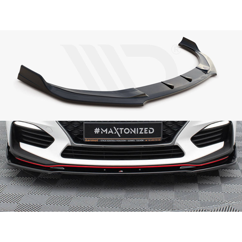 Divisor delantero Maxton Design Street Plus V3 - Hyundai i30N