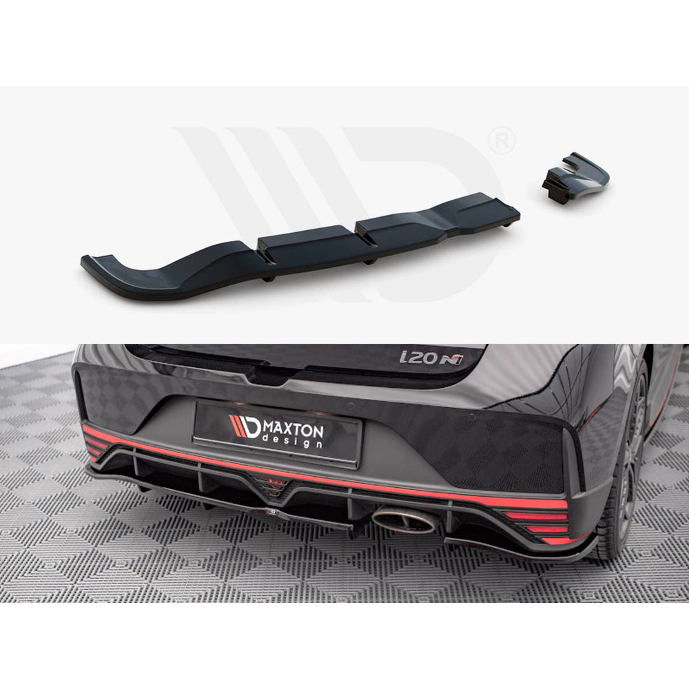 Maxton Design Street Plus Central Rear Splitter - Hyundai i20N